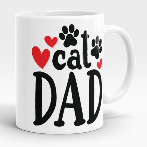 cat dad mug